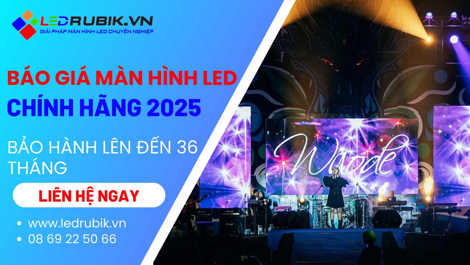 Báo Giá Màn Hình LED Chính Hãng, Bảo Hành Lên Đến 36 Tháng