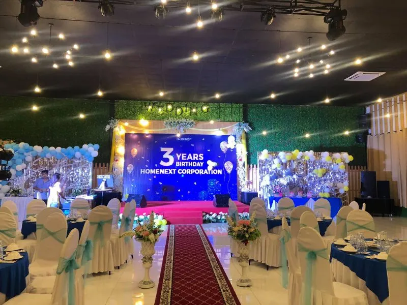 Màn hình LED Nhà Hàng Happy Time ❤️️ Tiệc cưới Bình Dương số 1