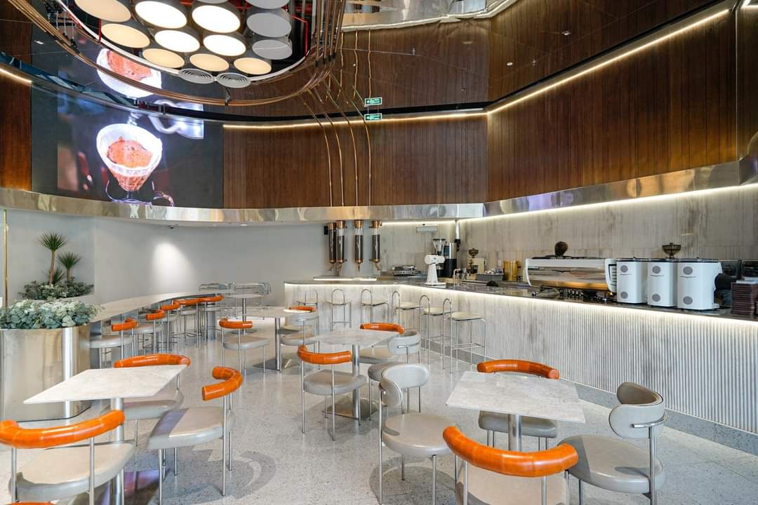Màn hình LED quán cafe