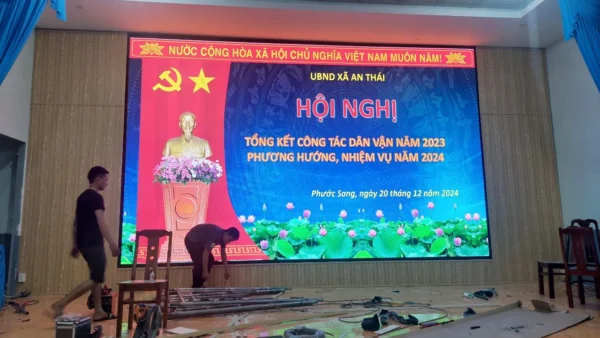 Màn Hình LED Hội Trường UBND Xã An Thái, Huyện Phú Giáo, Bình Dương