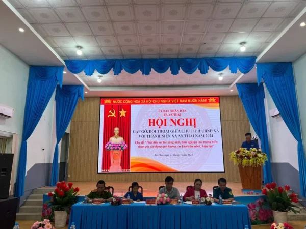 Màn Hình LED Hội Trường UBND Xã An Thái, Huyện Phú Giáo, Bình Dương