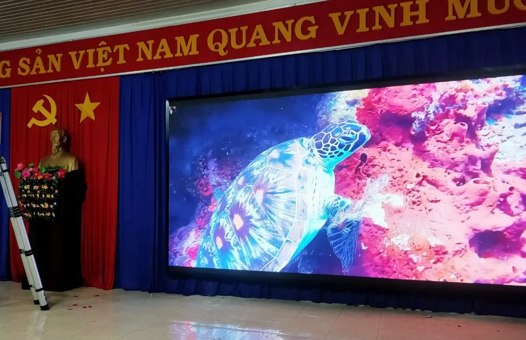 Màn Hình LED Hội Trường Bộ Chỉ Huy Quân Sự Tỉnh Tây Ninh
