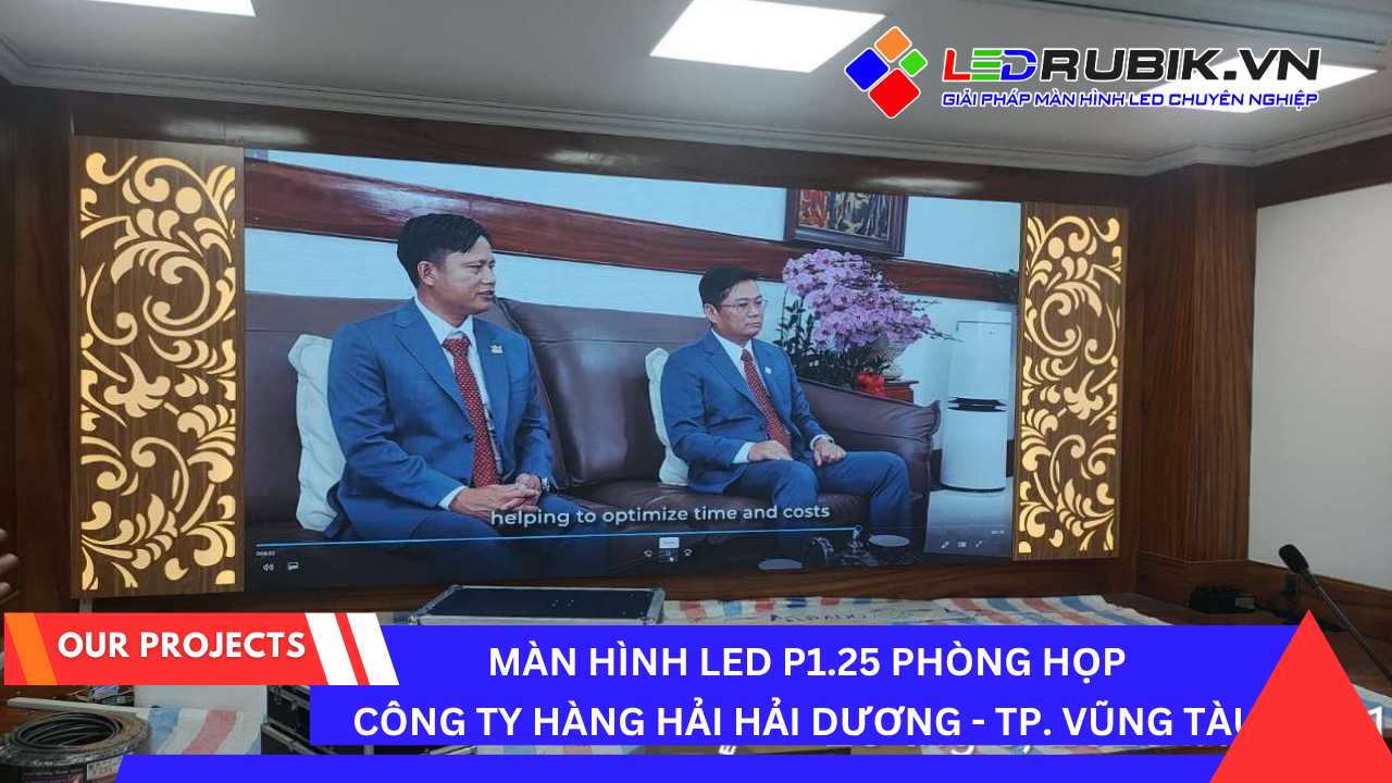 Màn Hình LED Công Ty Hàng Hải Hải Dương, Vũng Tàu