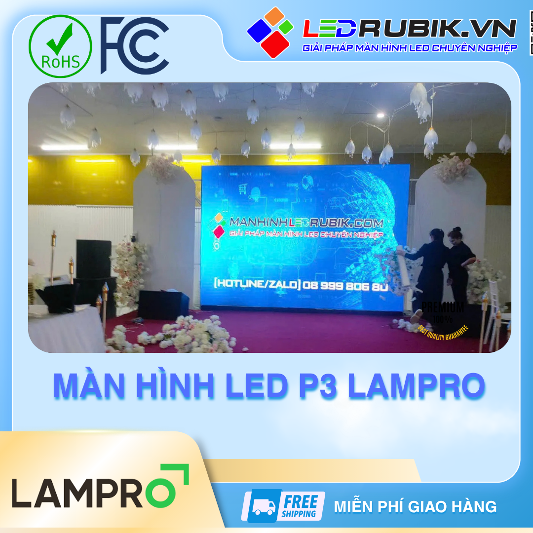 Màn hình LED P3 Lampro