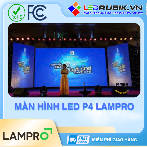 Màn hình LED P4 Lampro