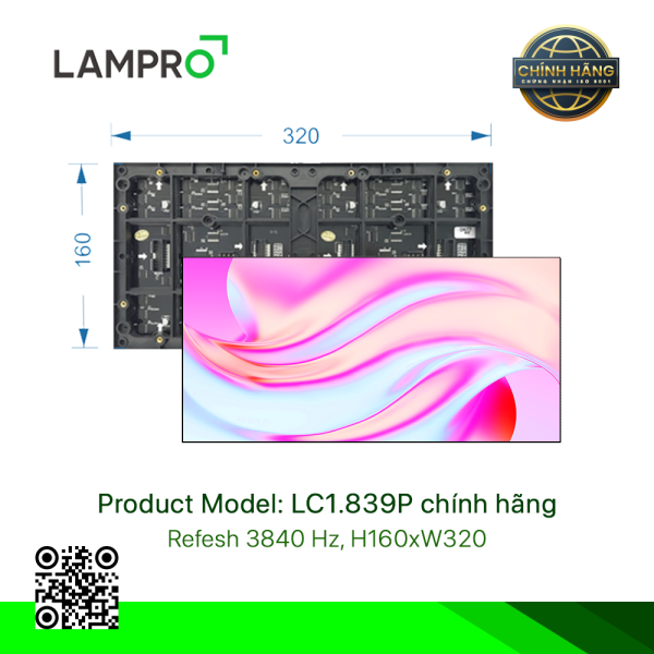 Module LED P1.86 Indoor LAMPRO