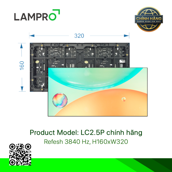 Module LED P2.5 Indoor HÃNG LAMPRO