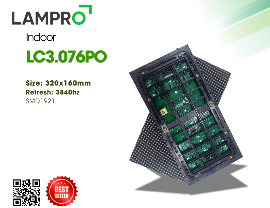 Module LED P3.076 Outdoor LAMPRO