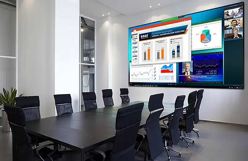 Lắp đặt màn hình LED phòng họp tại Quận 1, TP.HCM