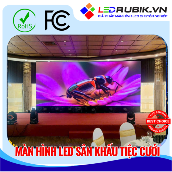 Màn Hình LED Sân Khấu Tiệc Cưới