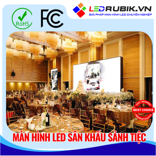 Màn hìnH LED Sân Khấu Sảnh Tiệc