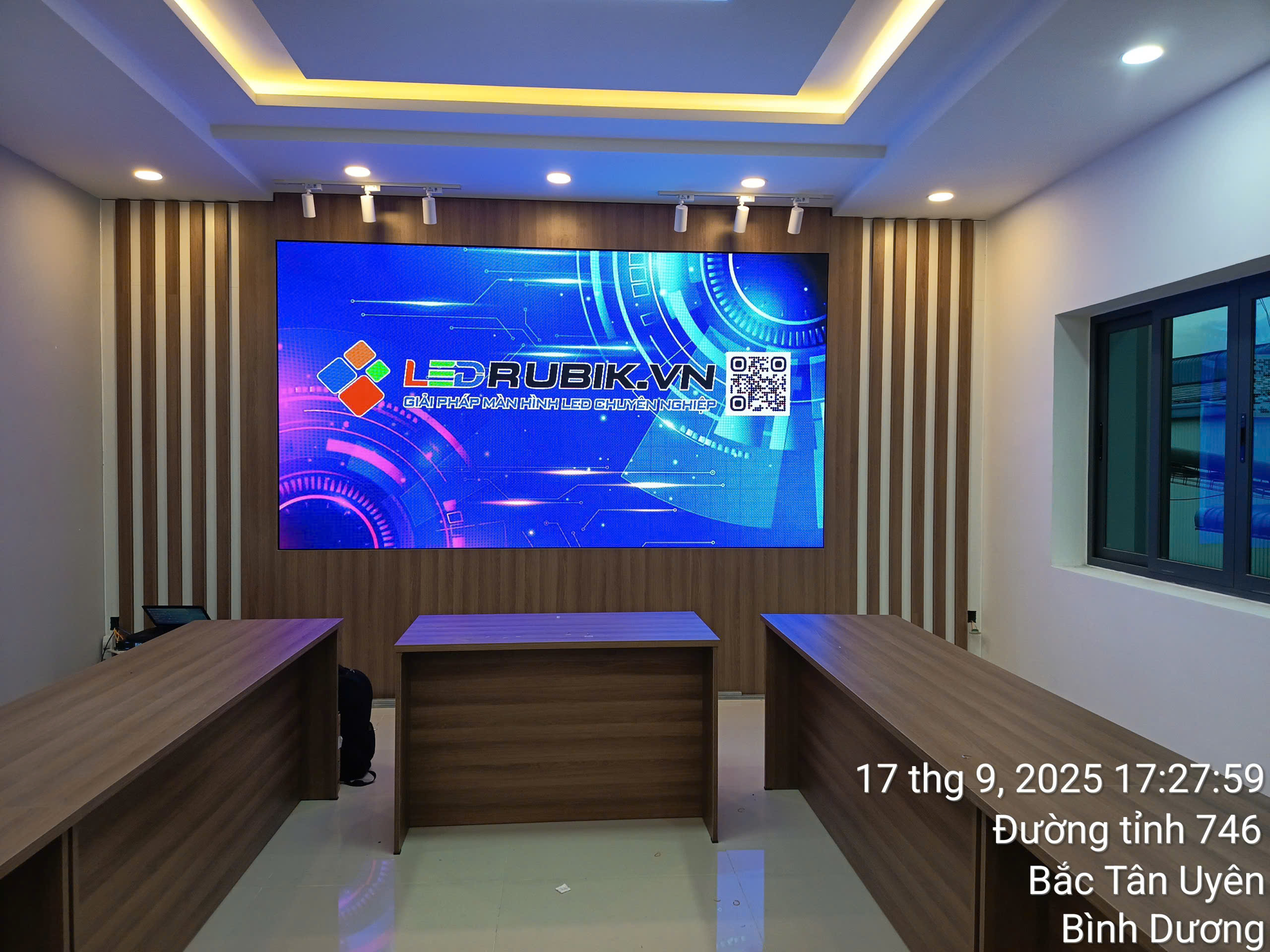 Màn hình LED P3 Phòng Họp Công Ty Agrico