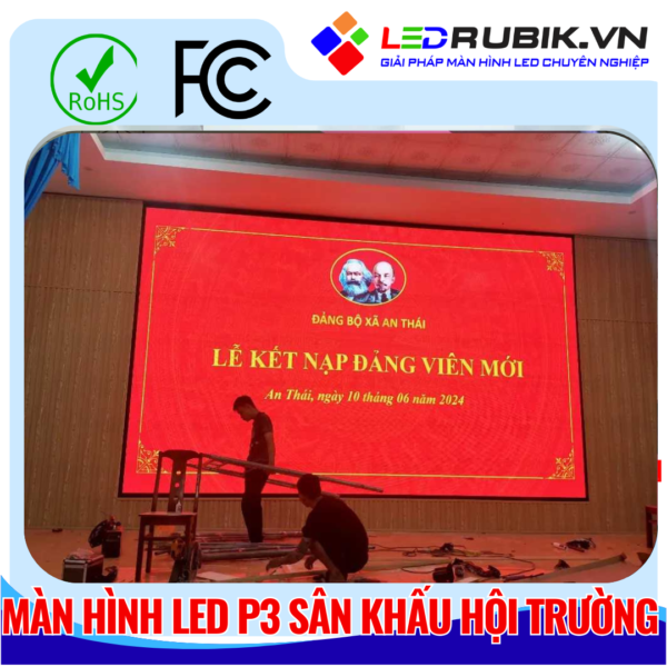 Màn hình LED P3 Sân Khấu Hội Trường