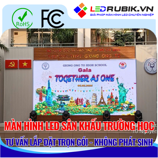 Màn Hình LED Sân Khấu Trường Học