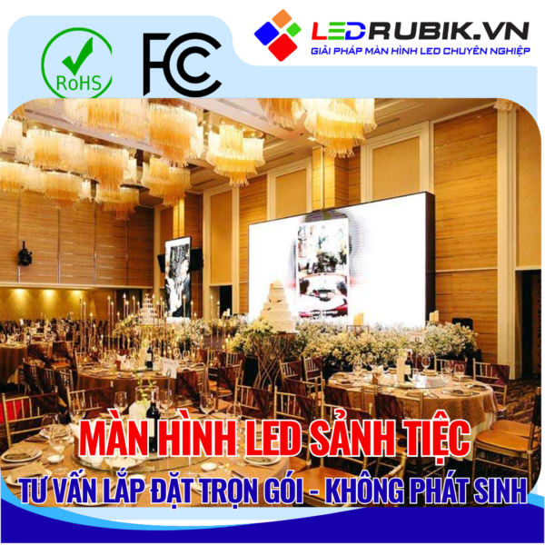 Màn hình LED sảnh tiệc