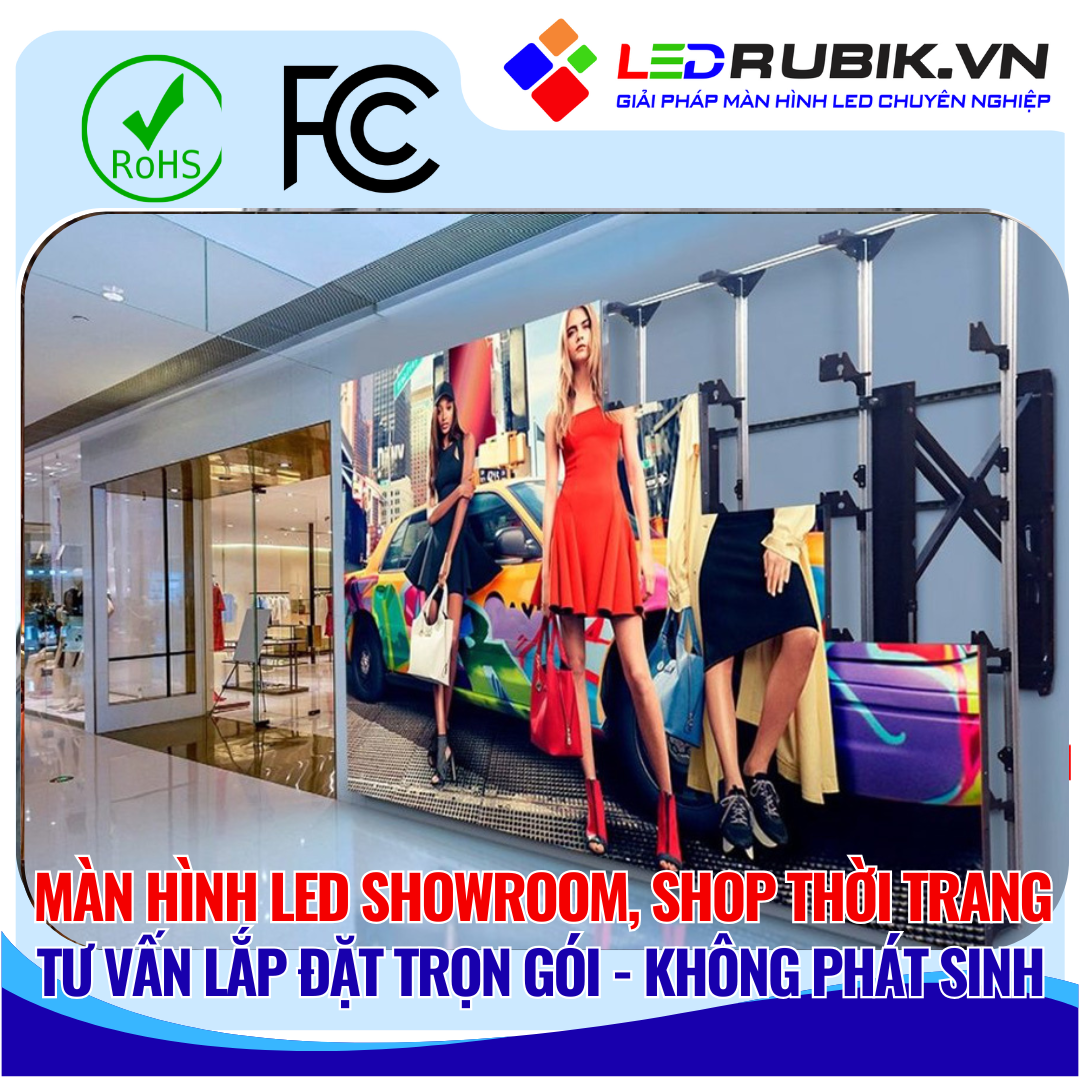 Màn hình led showroom