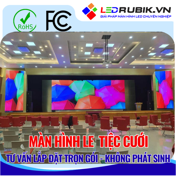Màn hình LED tiệc cưới