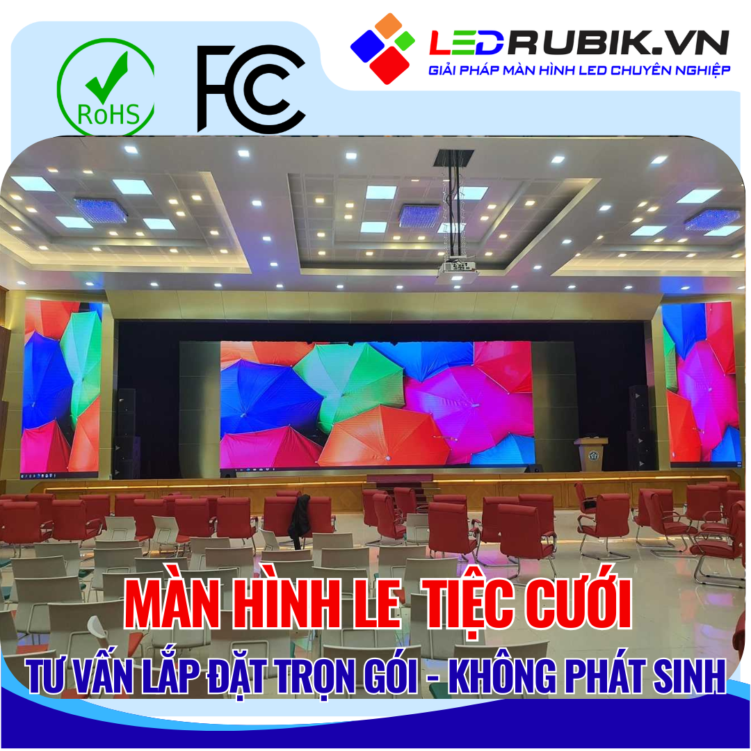 Màn hình LED tiệc cưới