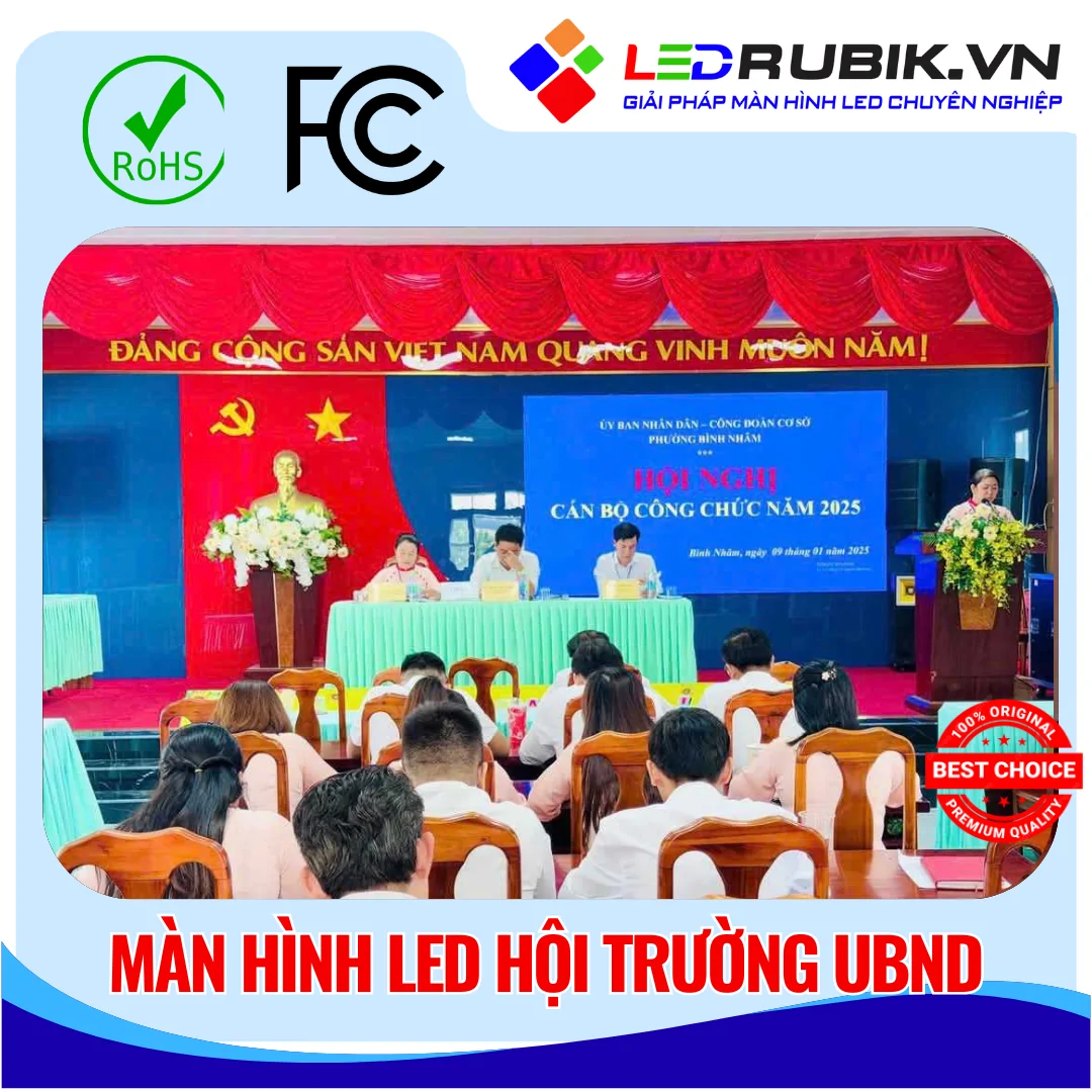Màn Hình LED Hội Trường UBND, Cơ Quan Nhà Nước