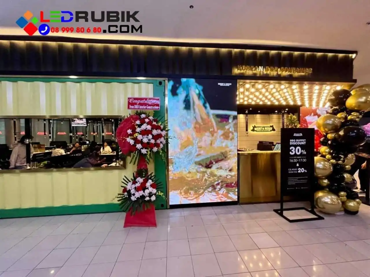 Thi Công Lắp đặt Màn Hình LED Bình Dương