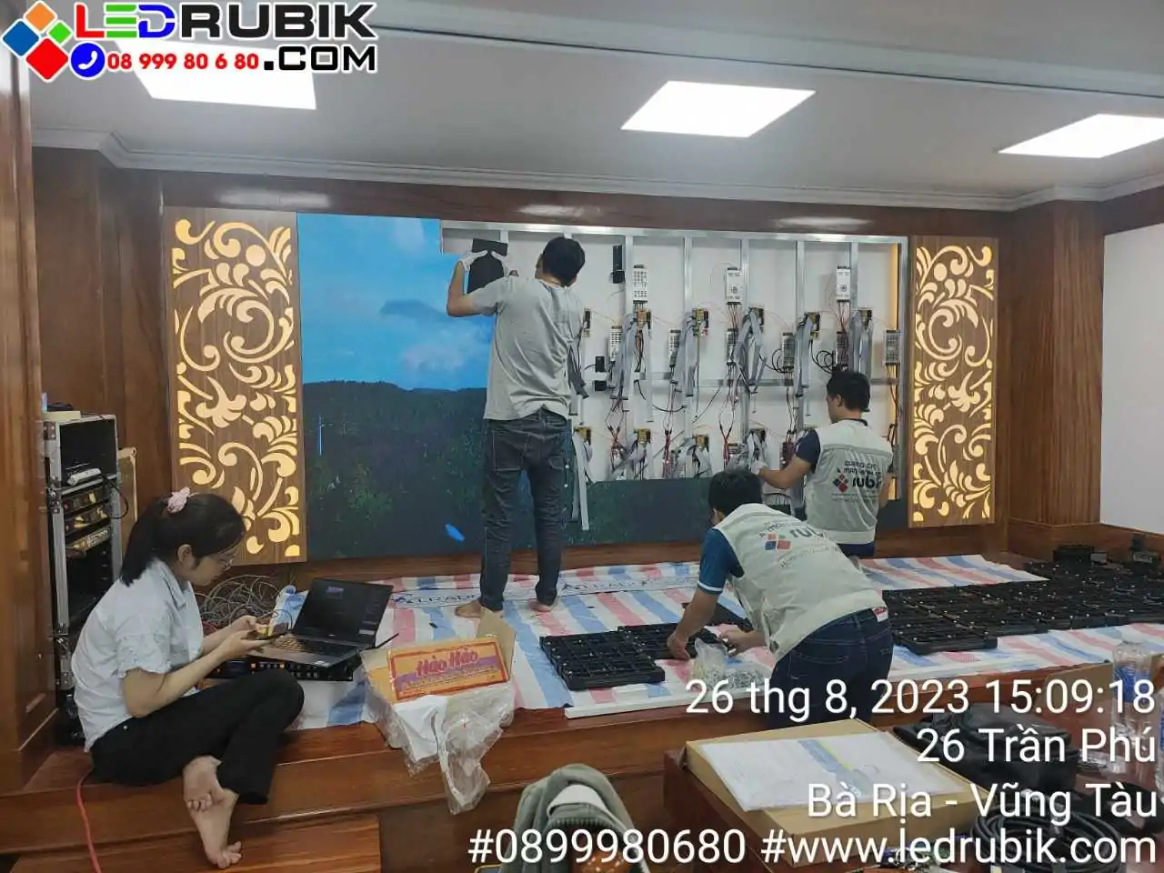 Màn Hình LED Phòng Họp CÔNG TY DẦU KHÍ HẢI DƯƠNG, TP. VŨNG TÀU