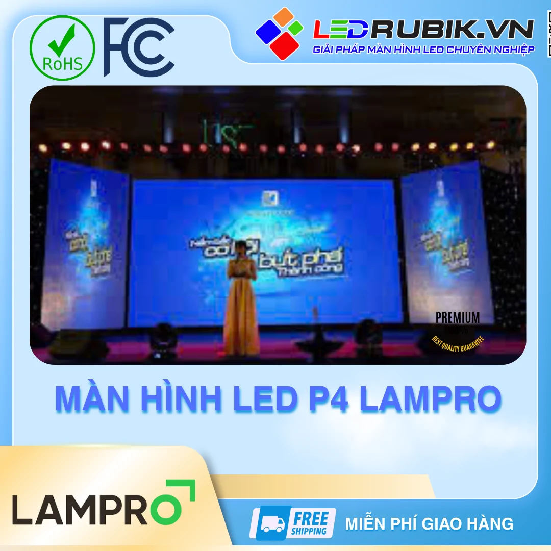 Màn hình LED P4 Lampro