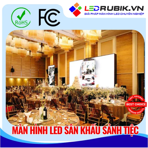 Màn hìnH LED Sân Khấu Sảnh Tiệc