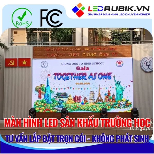 Màn Hình LED Sân Khấu Trường Học