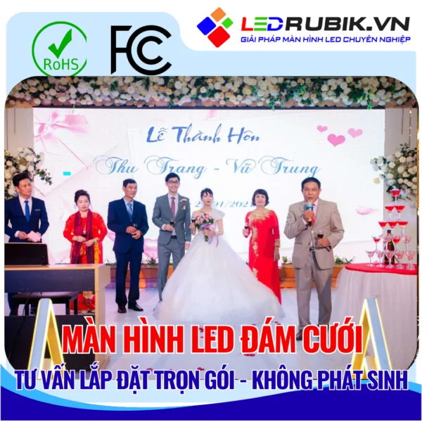 Màn hình LED đám cưới